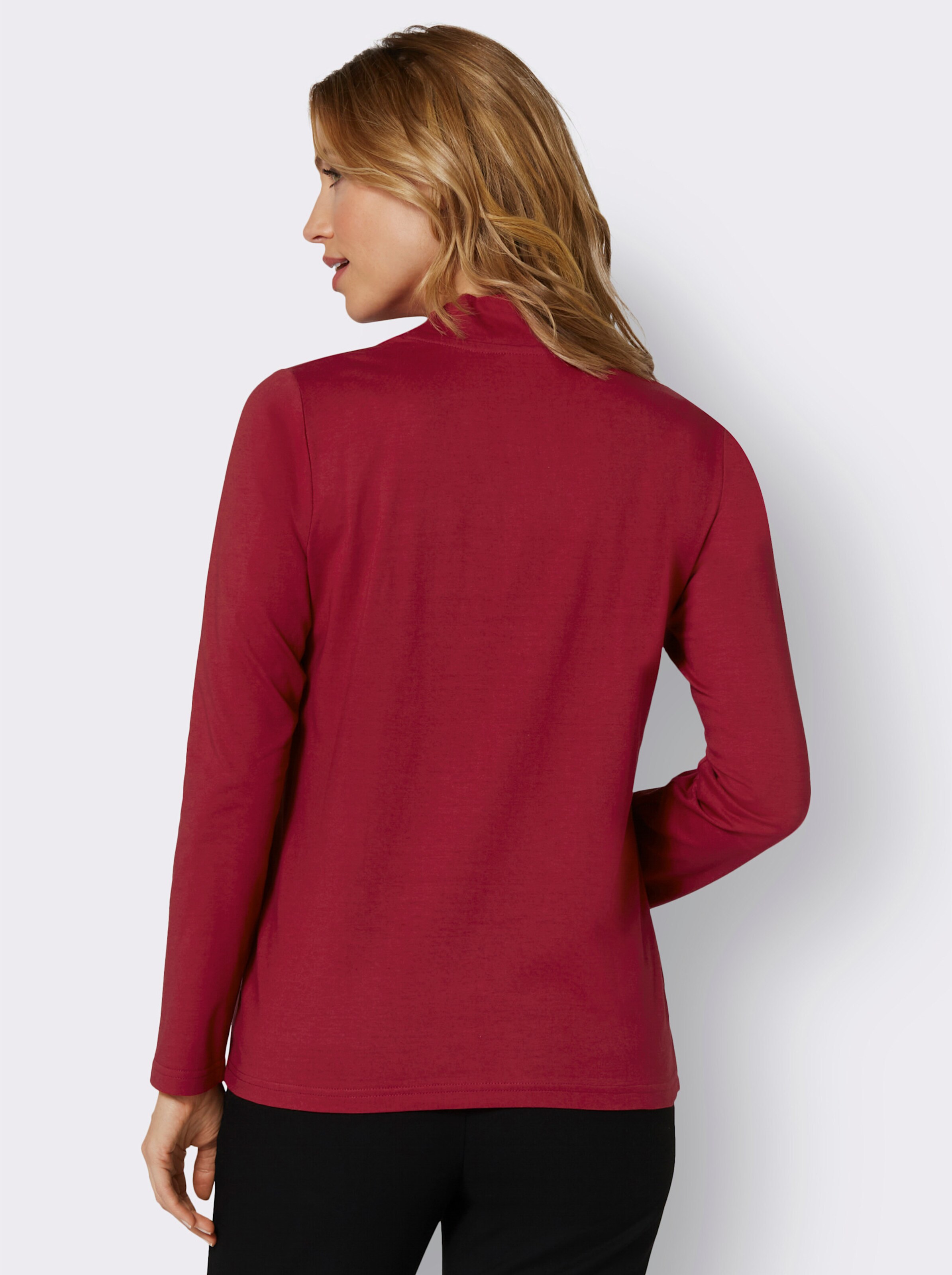 Stehkragenshirt