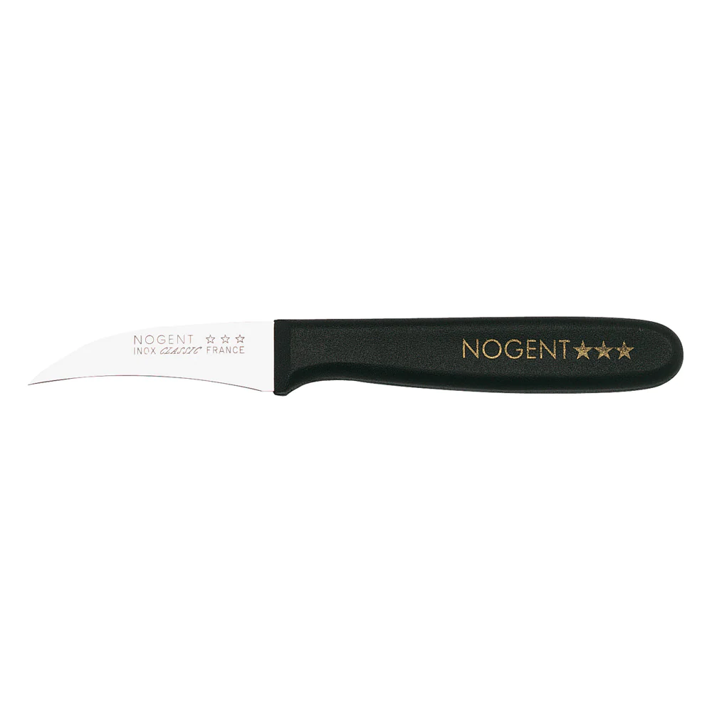 Couteau d'office 6 cm lame serpette Classic noir Nogent