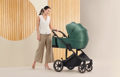 Kinderkraft Prime 2 2-in-1 Duovogn, Dark Green