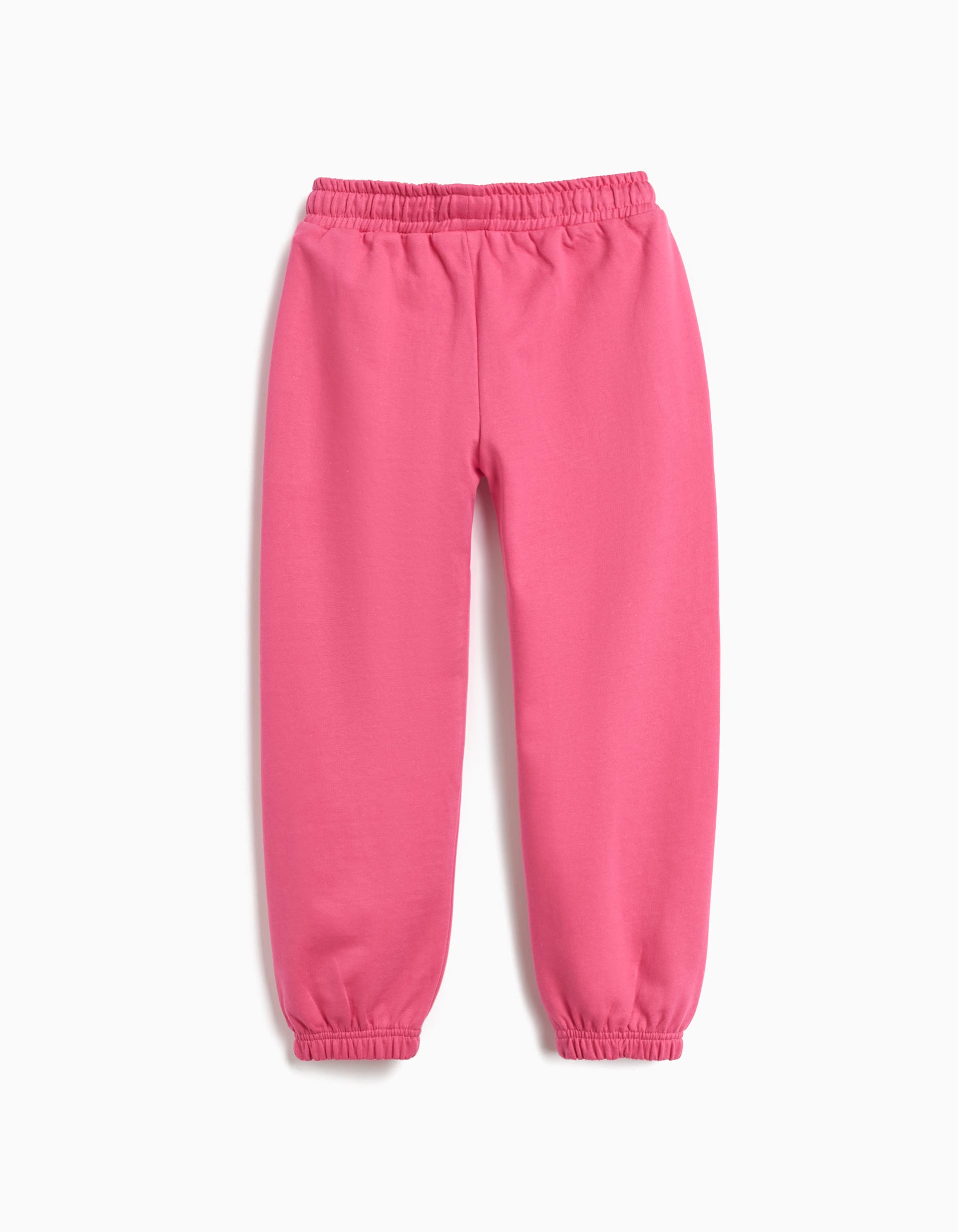 Joggers de Felpa, Menina, Rosa Escuro
