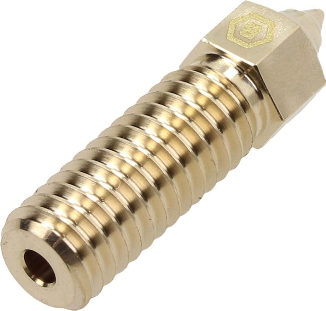BROZZL  Düse Messing für Creality K1 & K1 Max, 0,2 mm    Die Allround Düse für K1 & K1 Max aus Messing