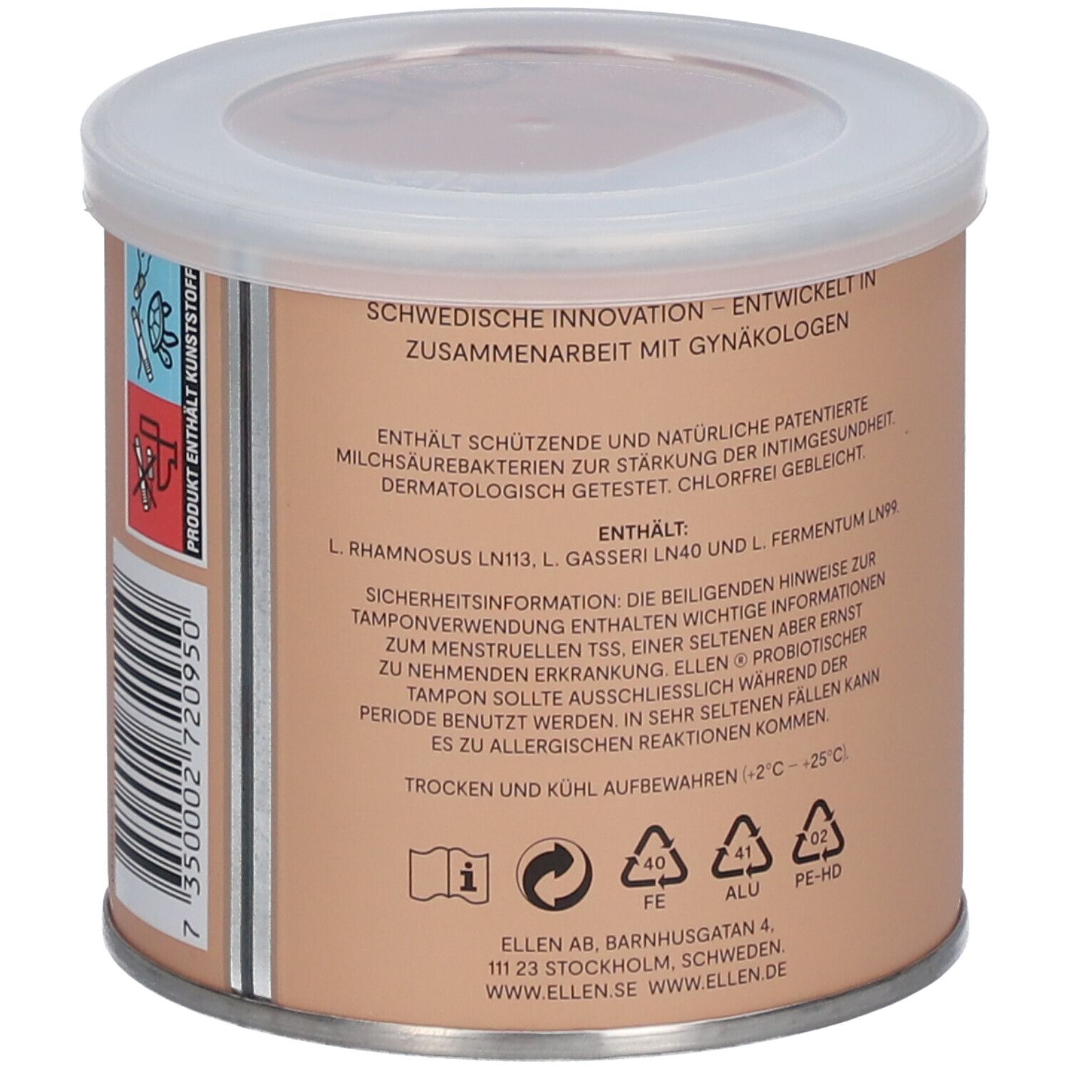 ellen® probiotischer Tampon mittel