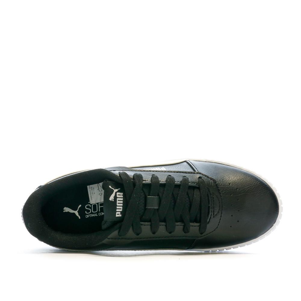Puma Baskets Noires/Argentés Fille Puma Carina 2.0