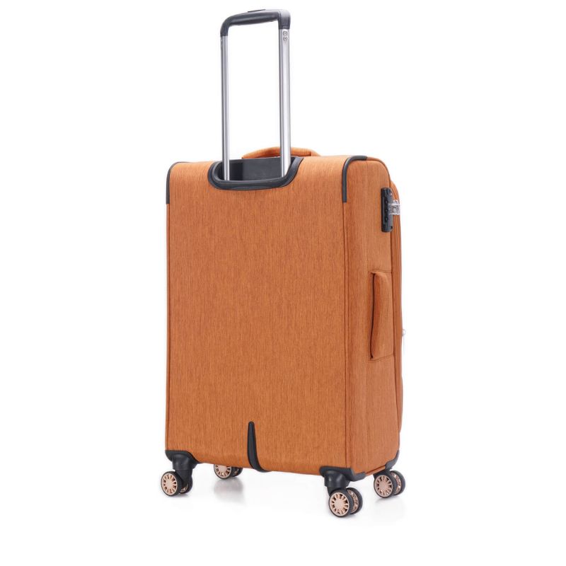 Valise souple 355 77 cm Cognac