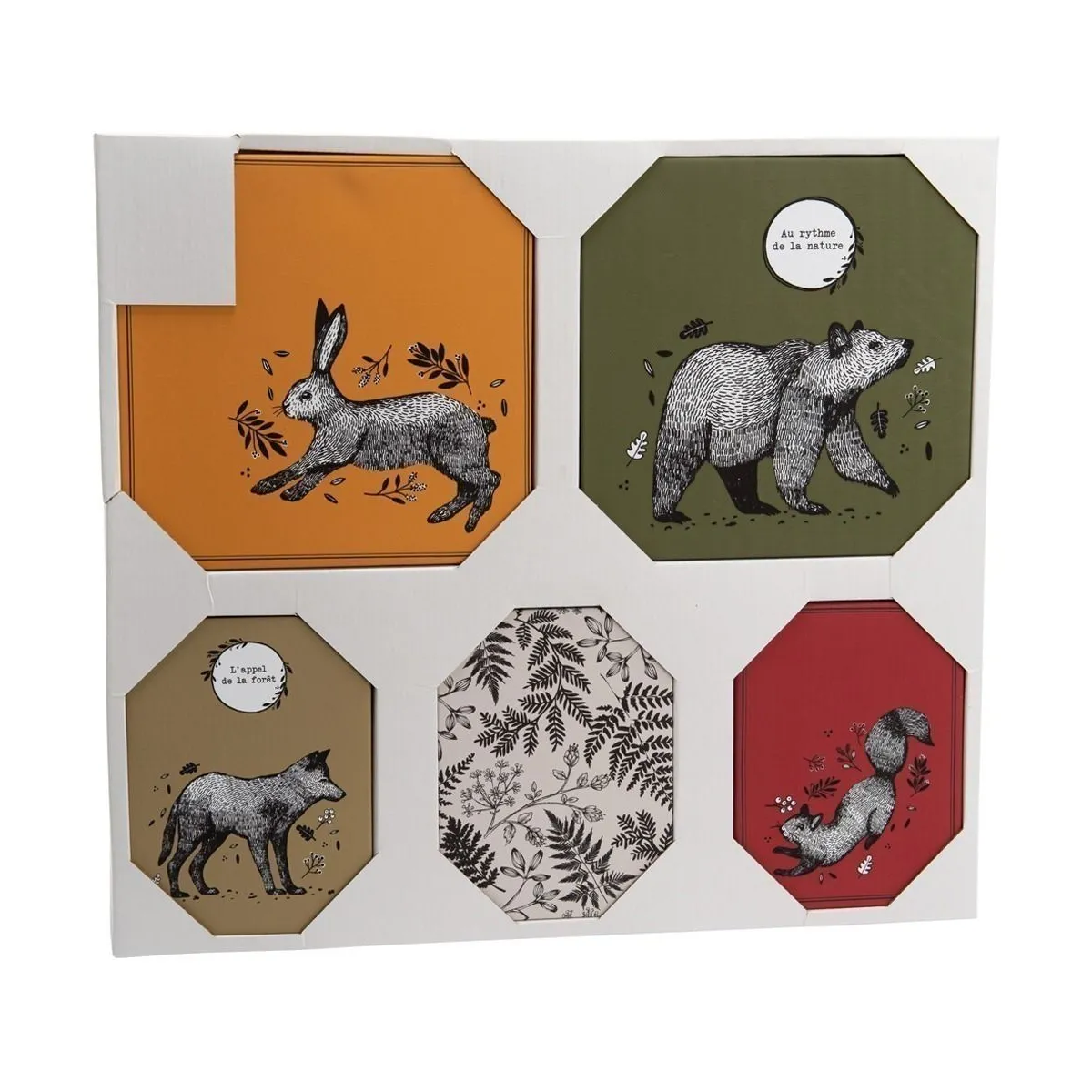 Amadeus Animaux de la forêt - Set de 5