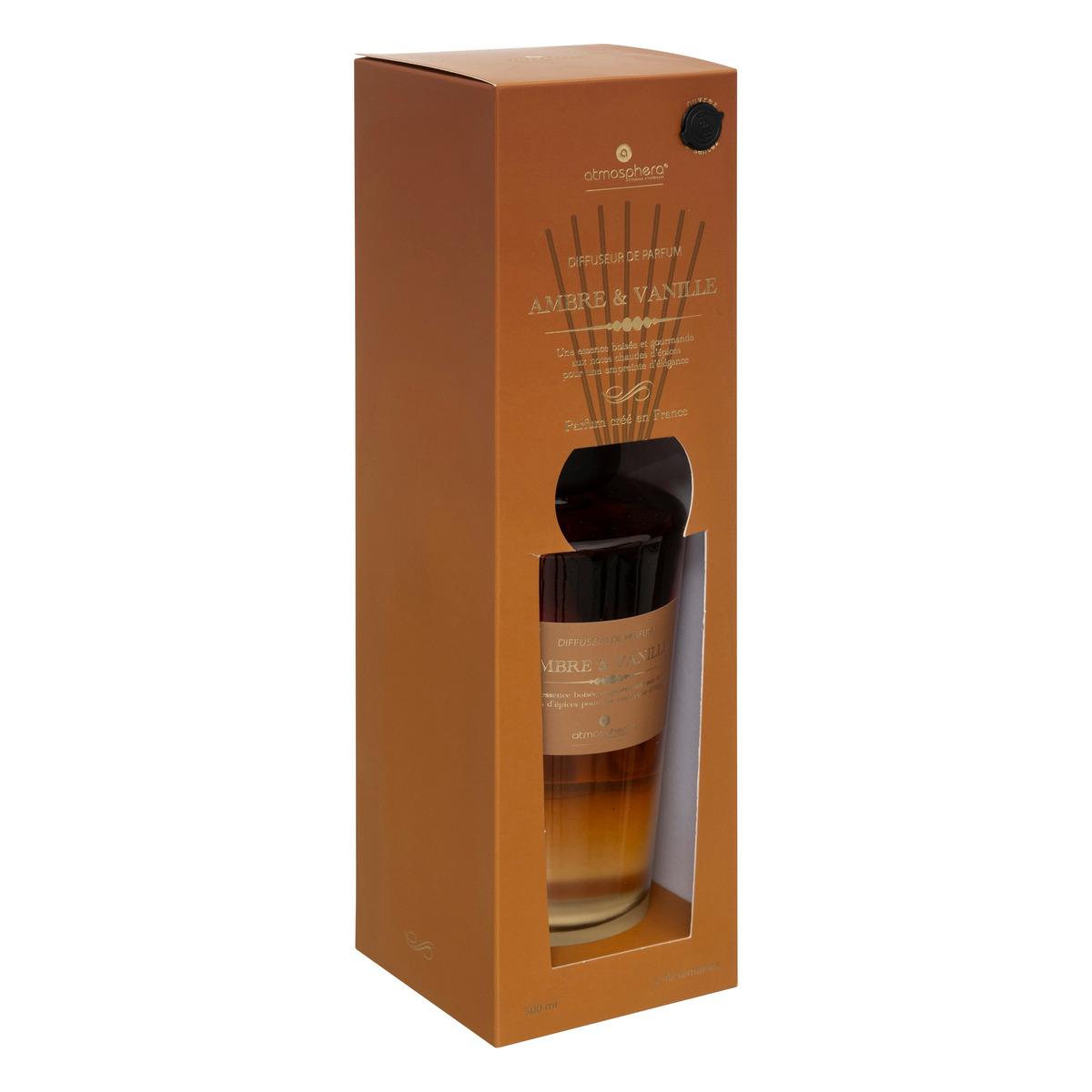 DIFFUSEUR VERRE ALMA AMBRE 500ML