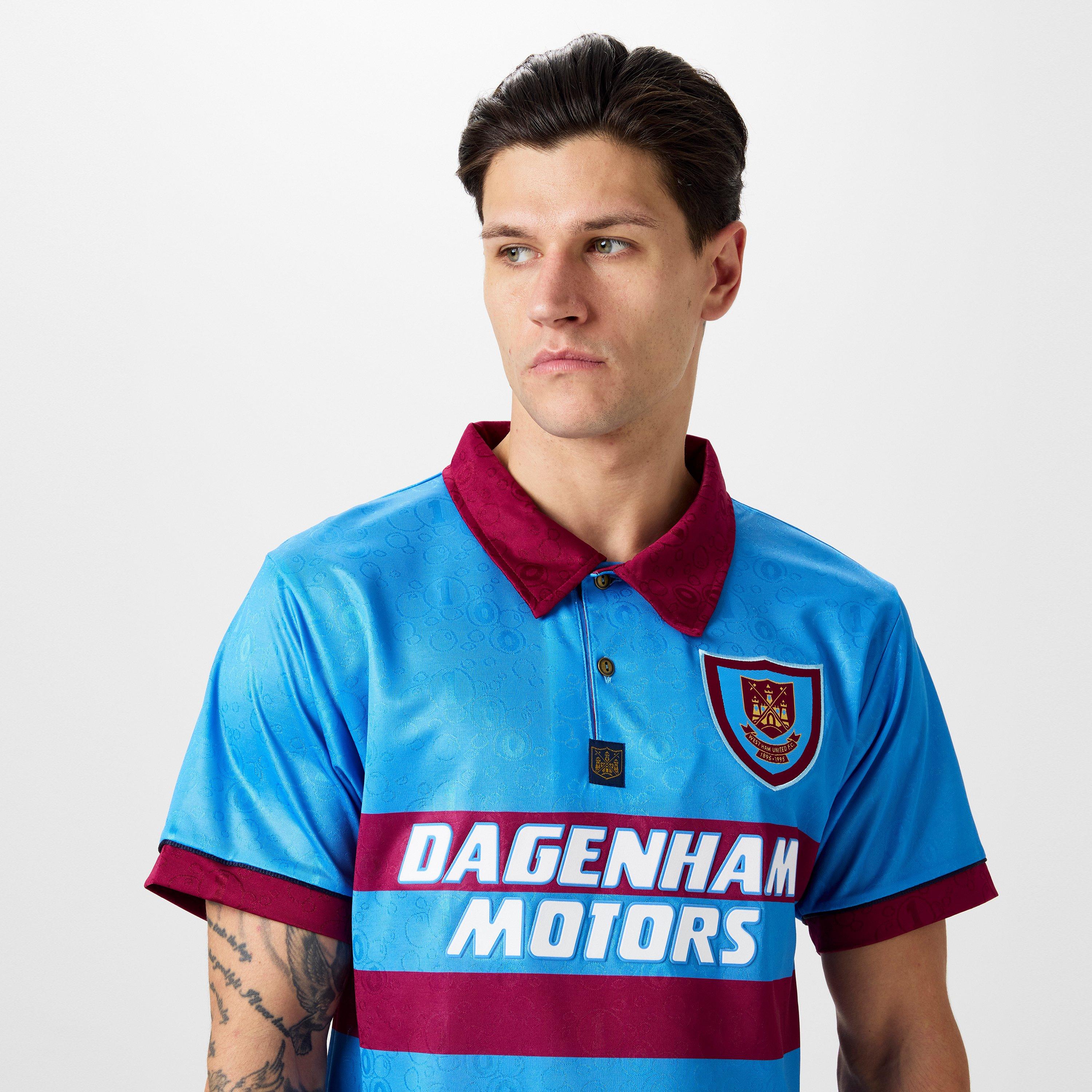 Score Draw ScoreDraw West Ham United Away Centenary Shirt 1995 Adults