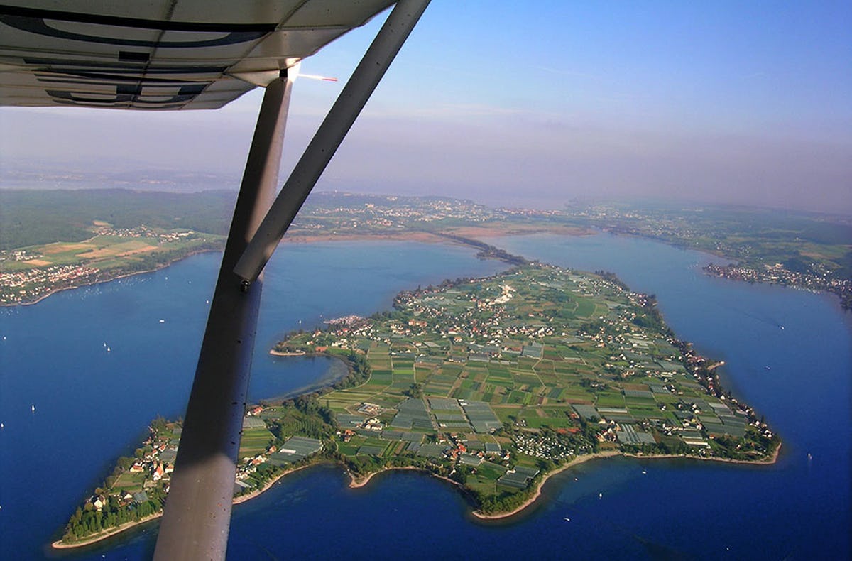 Flugzeug-Rundflug in Konstanz als Geschenkidee