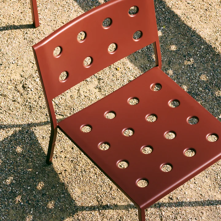 HAY - Balcony Lounge Chair, iron red