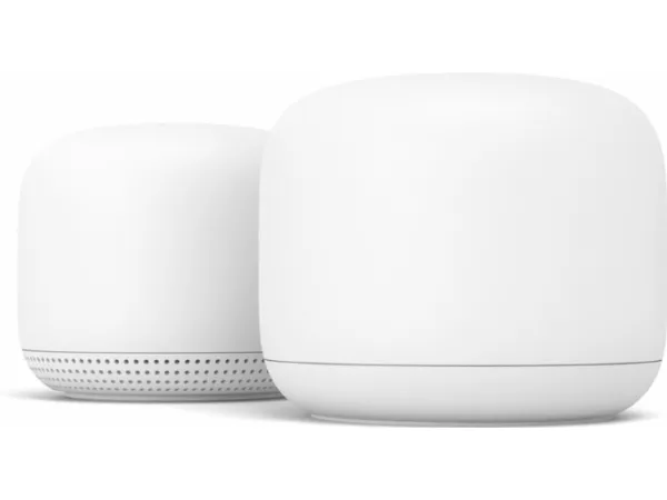 Google | Nest WiFi - Wi-Fi-system (2-pack) - mesh - GigE - Wi-Fi 5 - Dual Band
