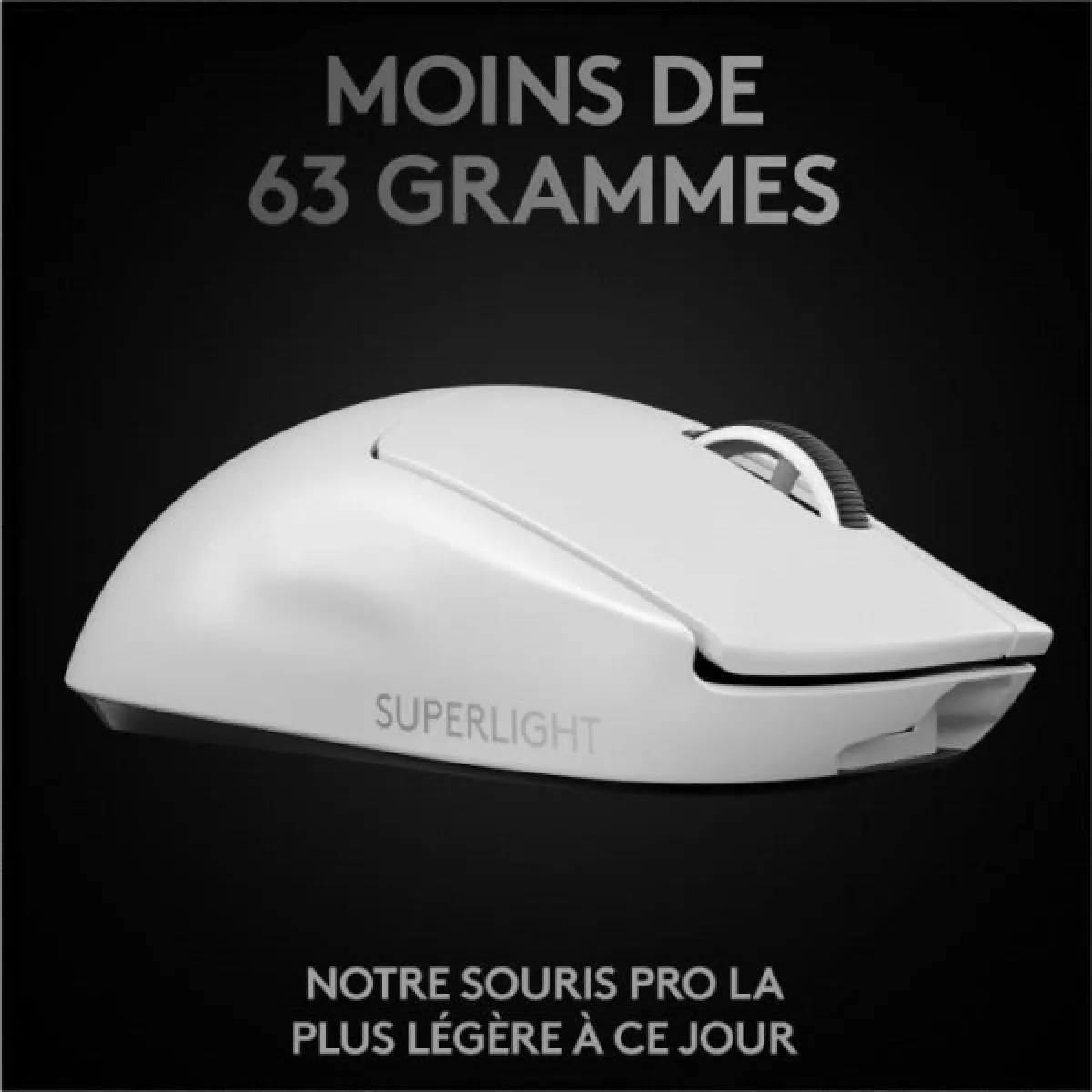 Logitech G PRO X SUPERLIGHT - Blanc