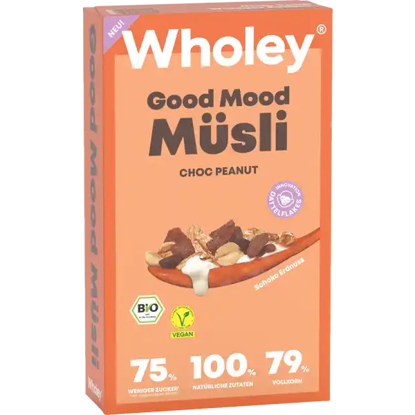 Bio Choc Peanut Good Mood Müsli