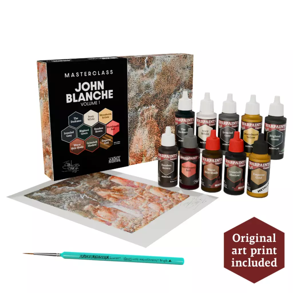 The Army Painter  Masterclass: John Blanche Vol. 1    Düster, gotisch, meisterhaft: Eine künstlerische Reise mit John Blanche