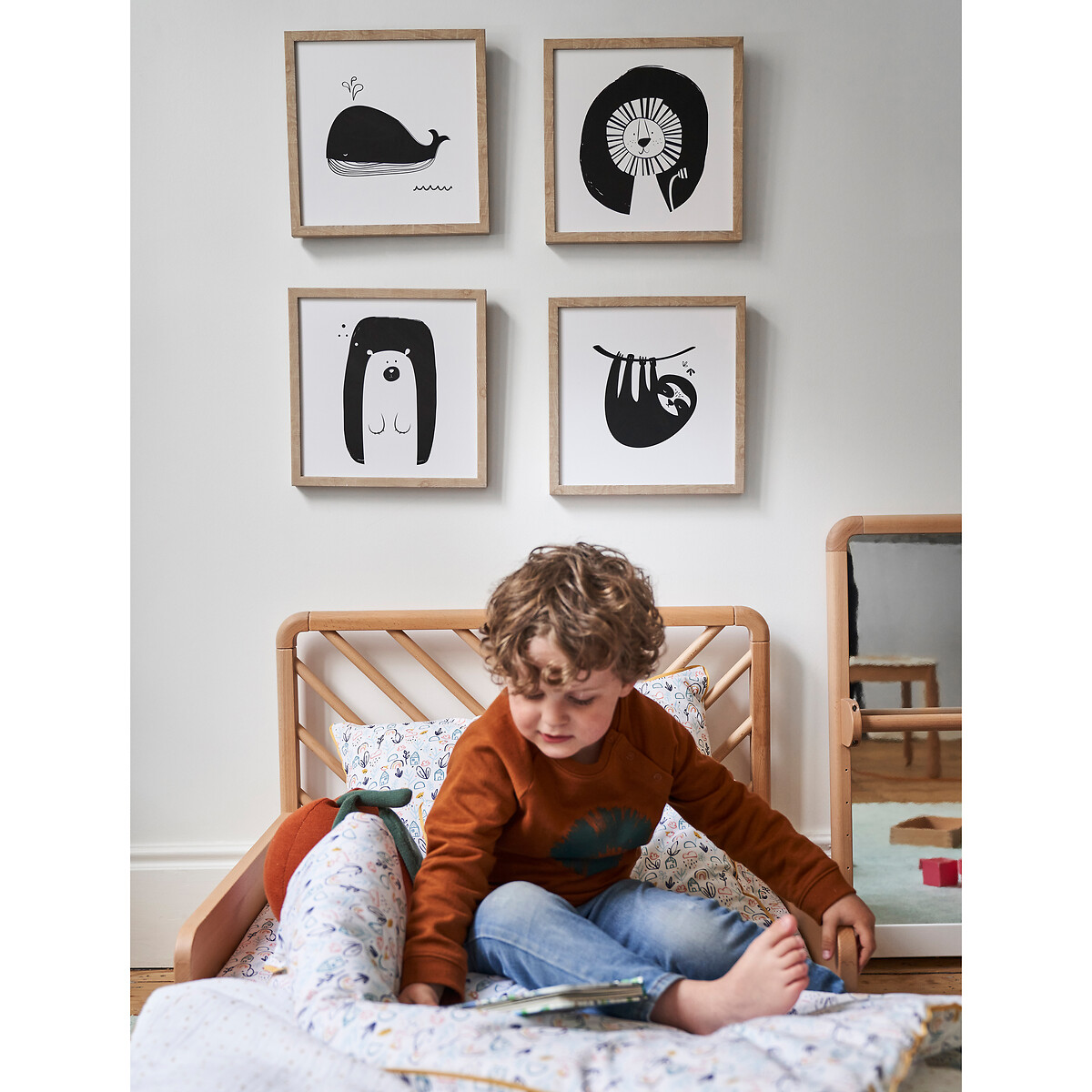 LA REDOUTE INTERIEURS<br>Moldura infantil com motivo urso, Cléo