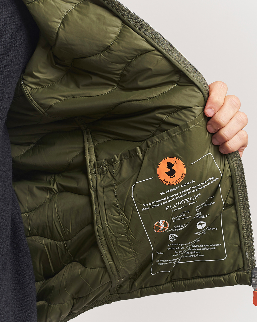Save The Duck Whirl Lightweight Padded Jacket Dusty Olive