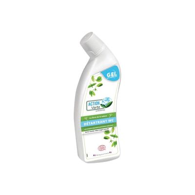 Action Verte - Gel WC détartrant - menthe - 750 ml