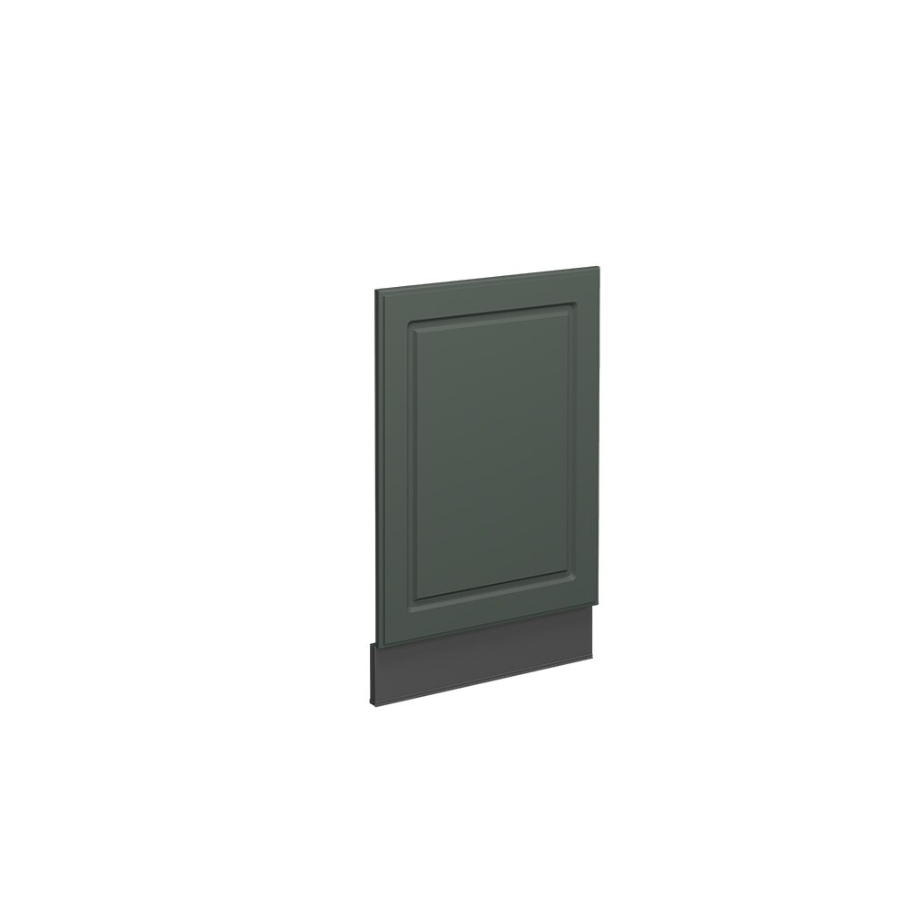 Vicco Geschirrspülerblende Küchenschrank Küchenmöbel Fame-Line Anthrazit Grün-Gold Landhaus 45 cm Küche Einbauküche Geschirrspüler Blende Küchenzeile