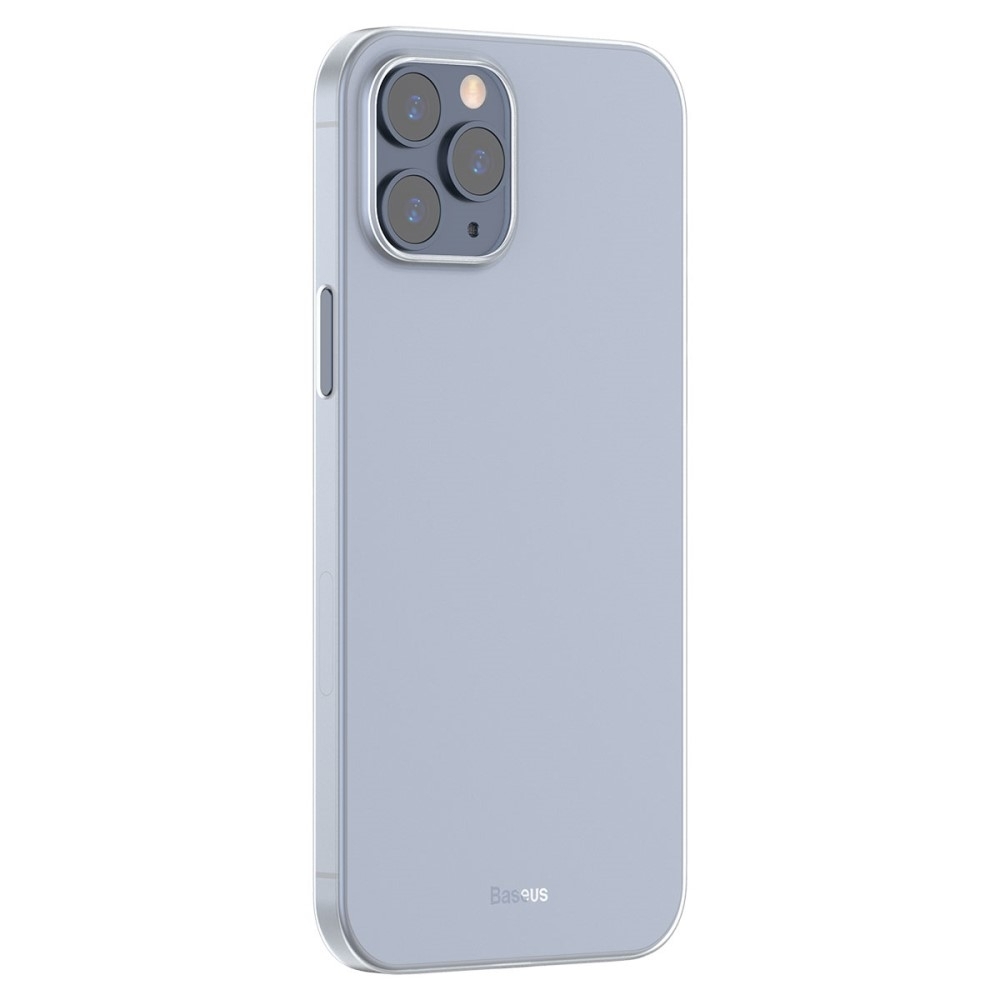 iPhone 12 / iPhone 12 Pro Kunststoff Hülle Case Wing Series Ultra Thin 0.45 mm - Transparent (Matt)