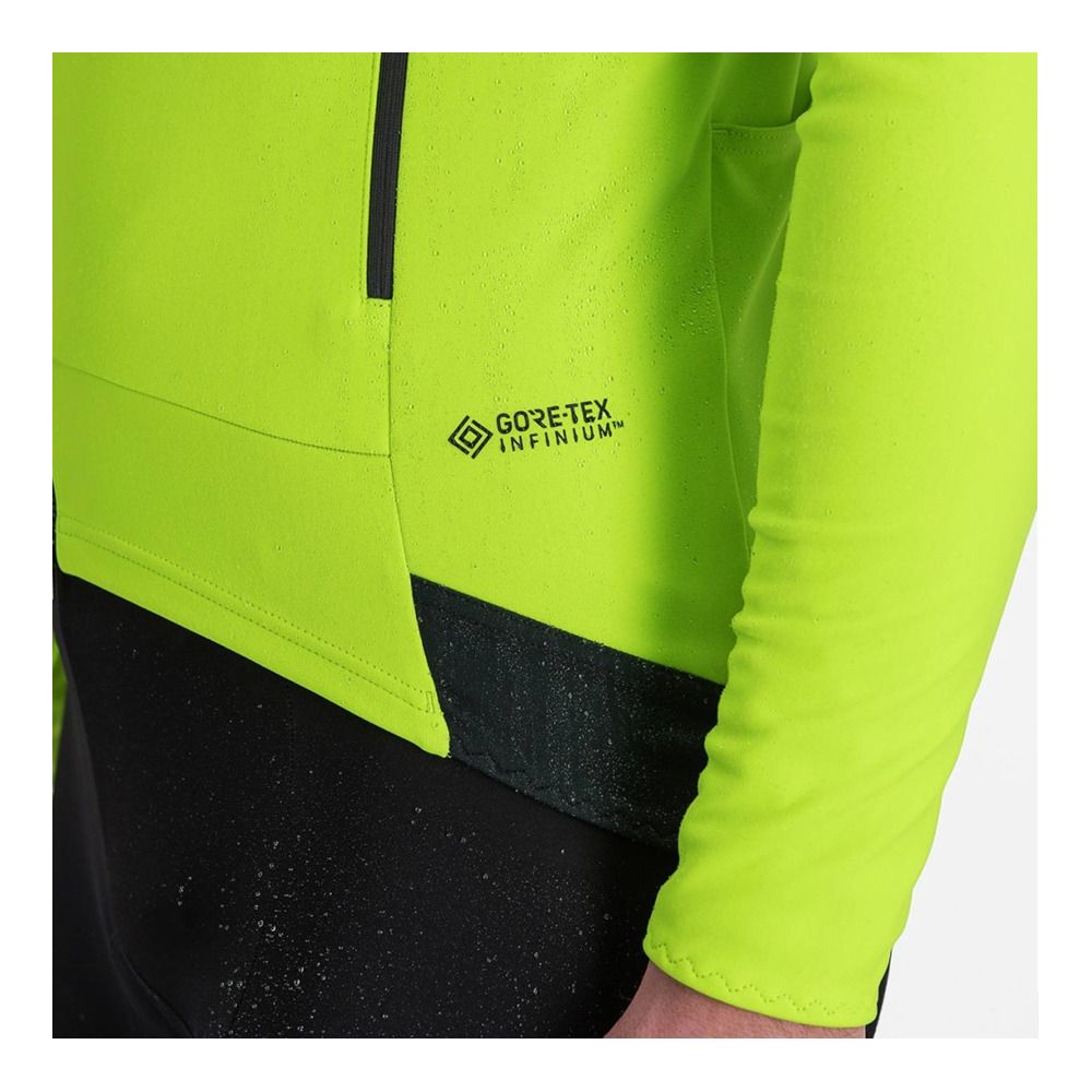 Castelli PERFETTO - Veste Homme electric lime/dark gray