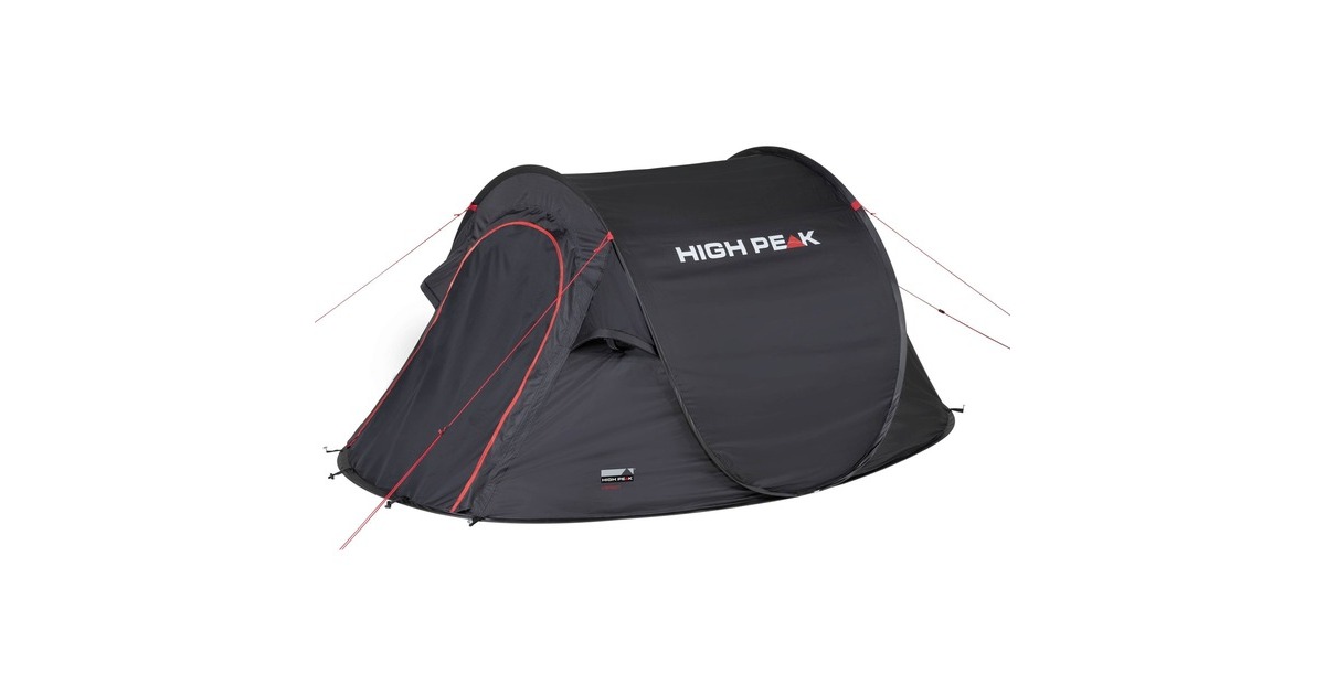 High PeakVision 2 tent  (Zwart)