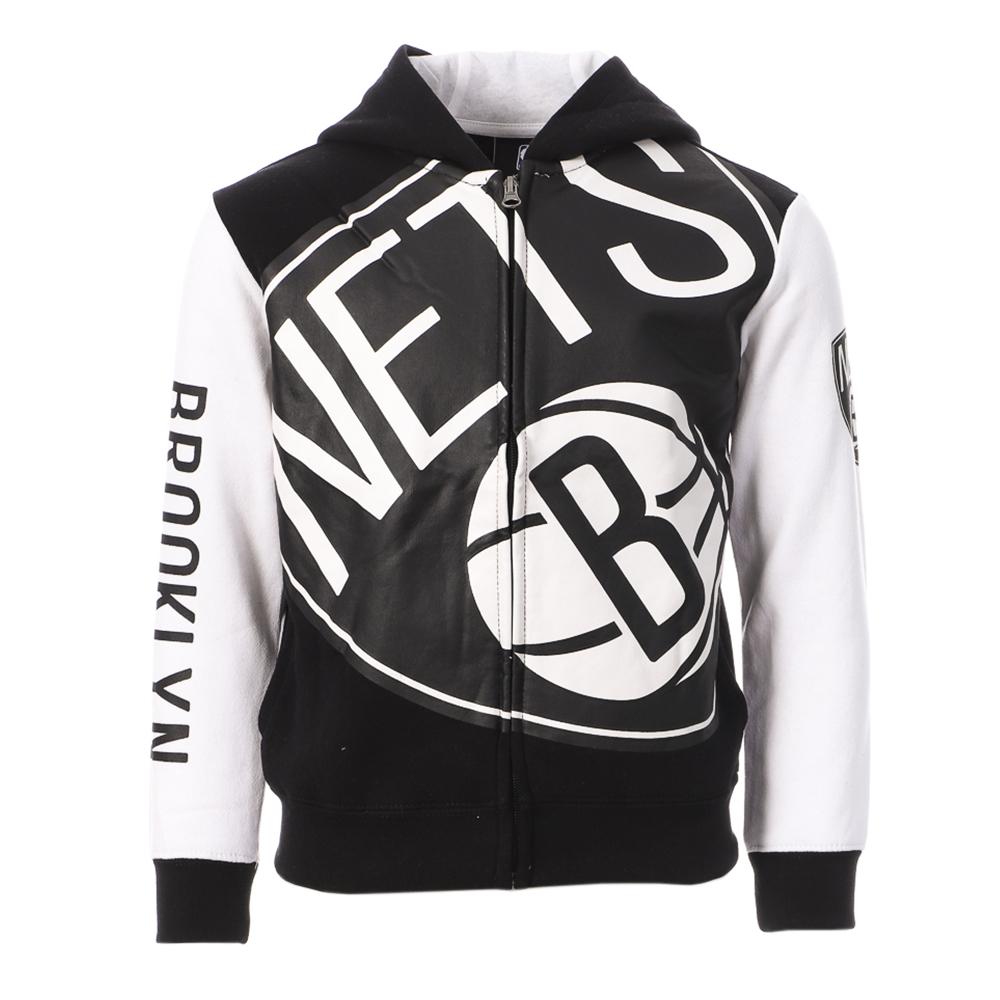 NBA Sweat Zippé Noir Garçon NBA Brooklyn Nets