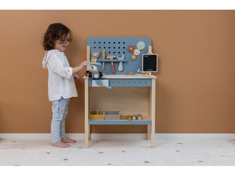 Little Dutch Spielwerkbank aus Holz Spielzeug-Werkstatt