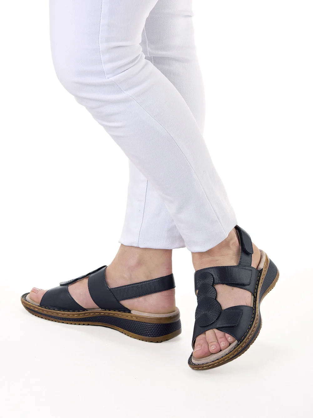 Sandalette Hawaii blau