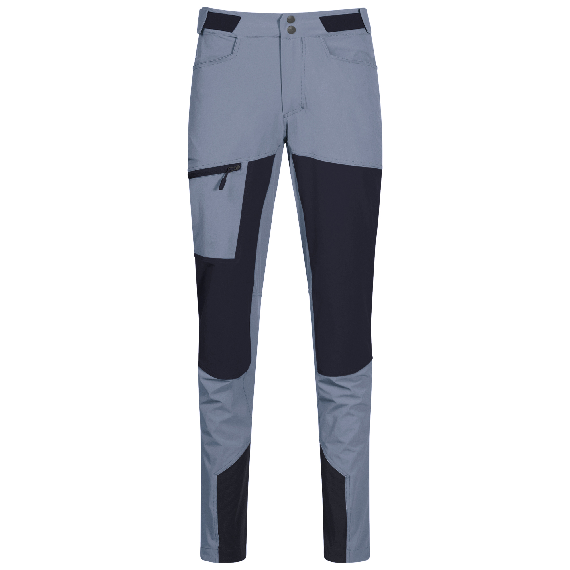 Cecilie Mountain Softshell Pants Dame Misty Sky Blue/Navy Blue