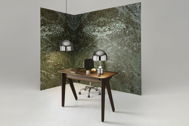 Tom Dixon Slab bureau 60x120 gerookt eiken