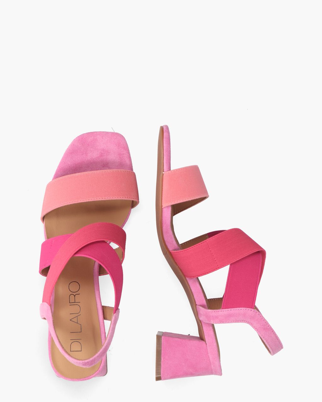 Di Lauro Widy Roze Damessandalen