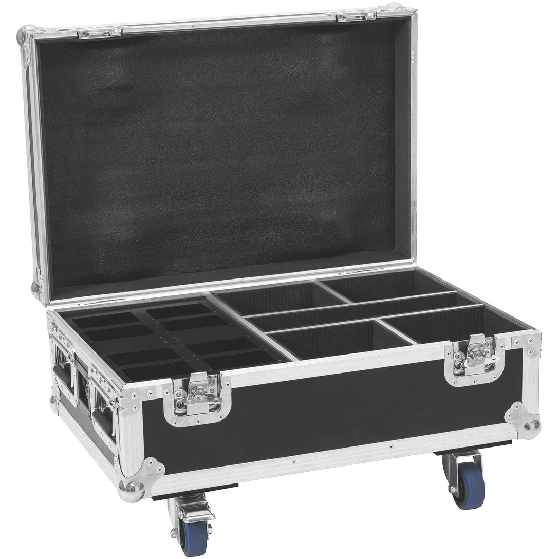 Roadinger Flightcase voor 4x AKKU IP UP-4 Plus HCL Spot