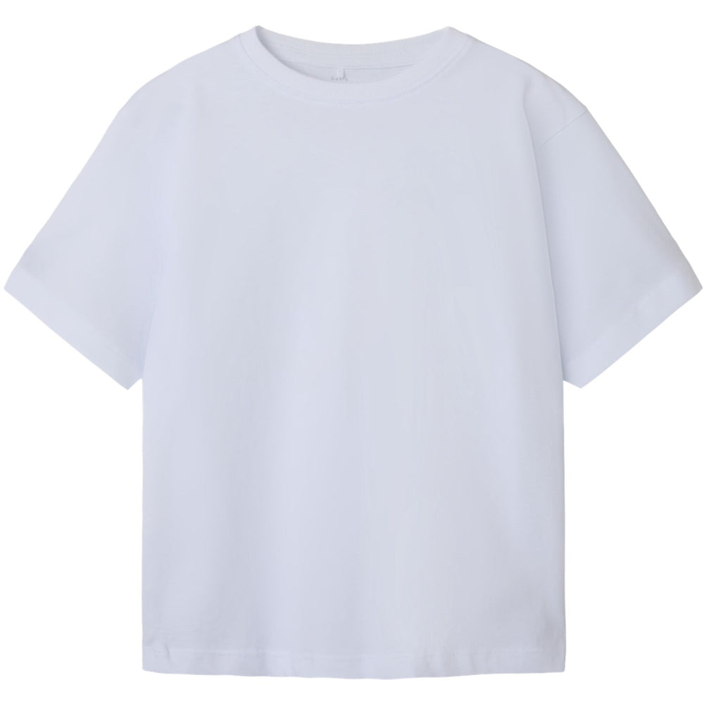 Køb Name It Bright White Vobbo Regular T-Shirt Noos