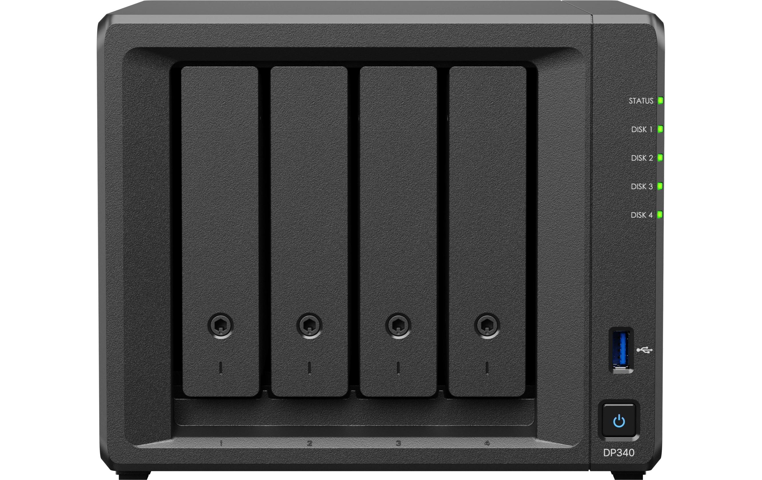 SAN DP340 - 6-bay<br>Resiliente und robuste Datensicherungslösung für Rechenzentren