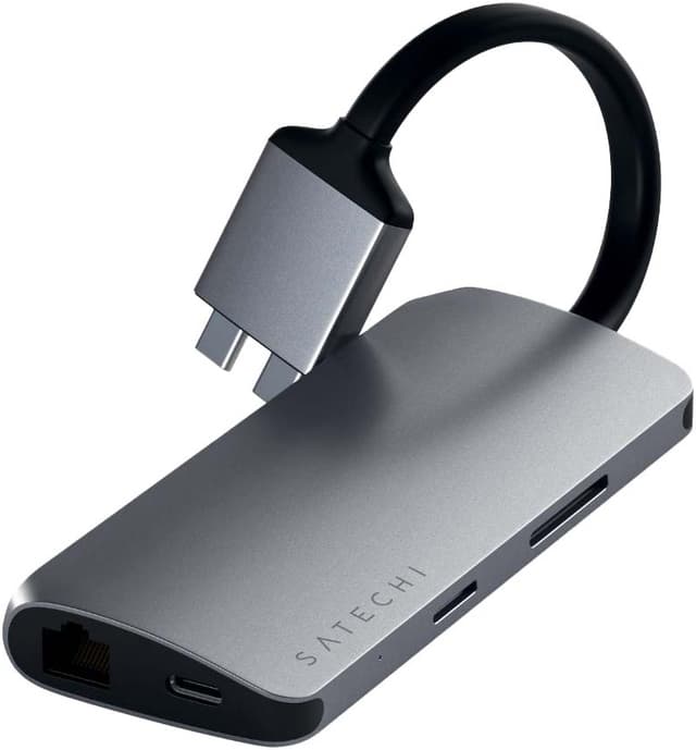 Satechi USB-C Dual Multimedia USB-hub