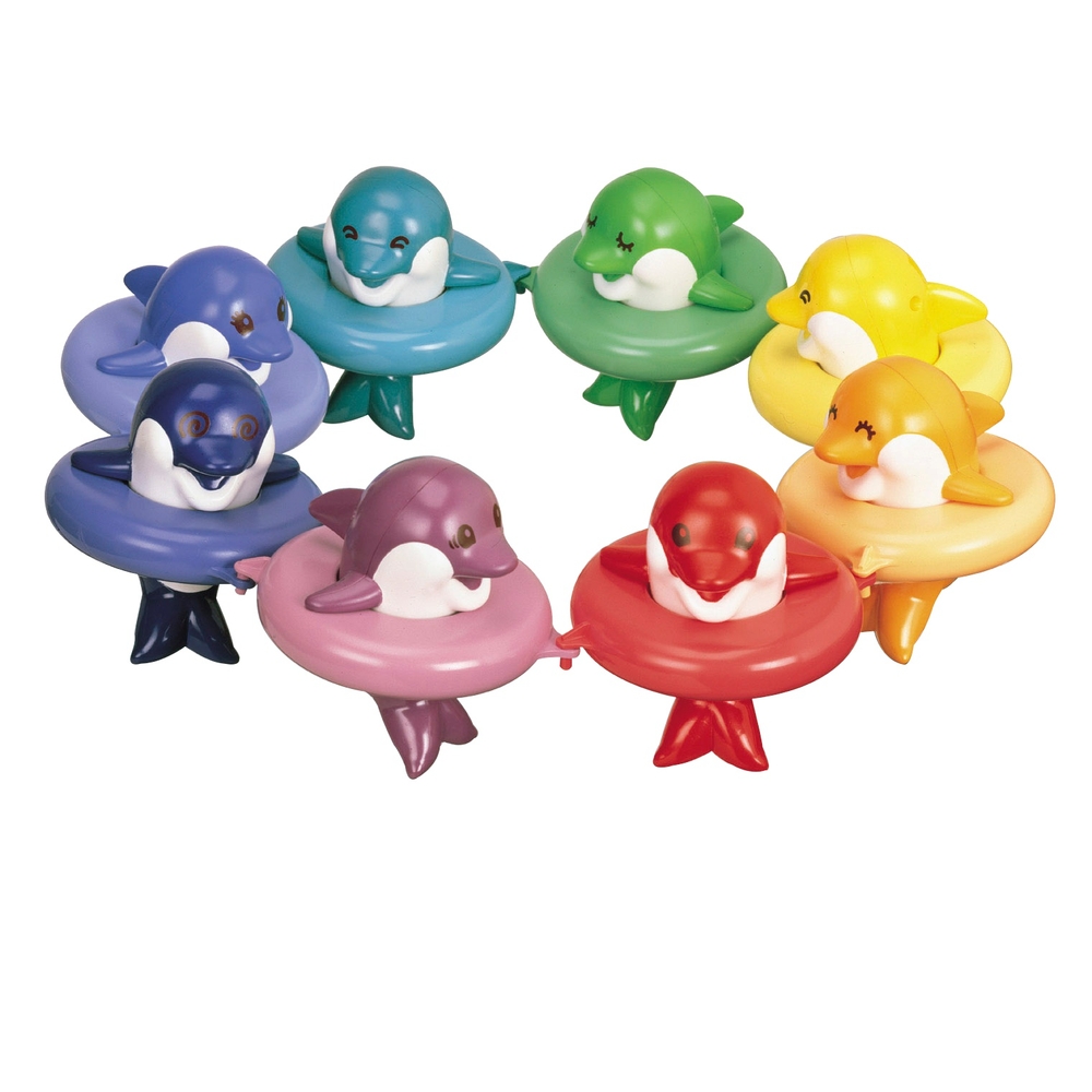 TOMY Toomies Do Re Mi Delfine Badespielzeug