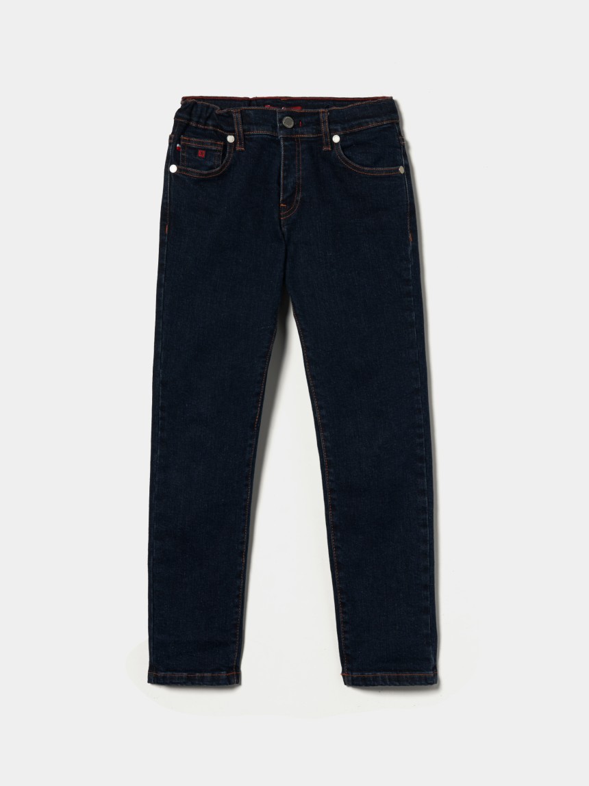 Calças denim regular fit