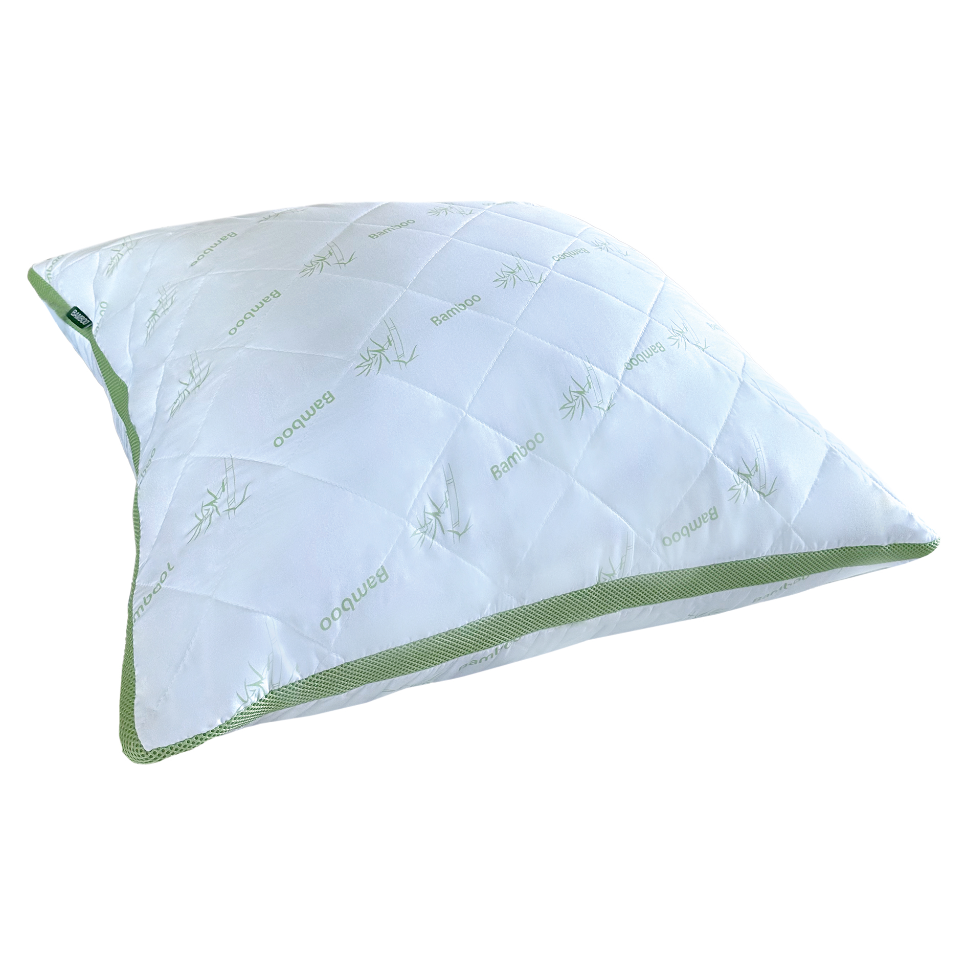 Kopfkissen - weiß - Bambusfasern - 80x80 cm