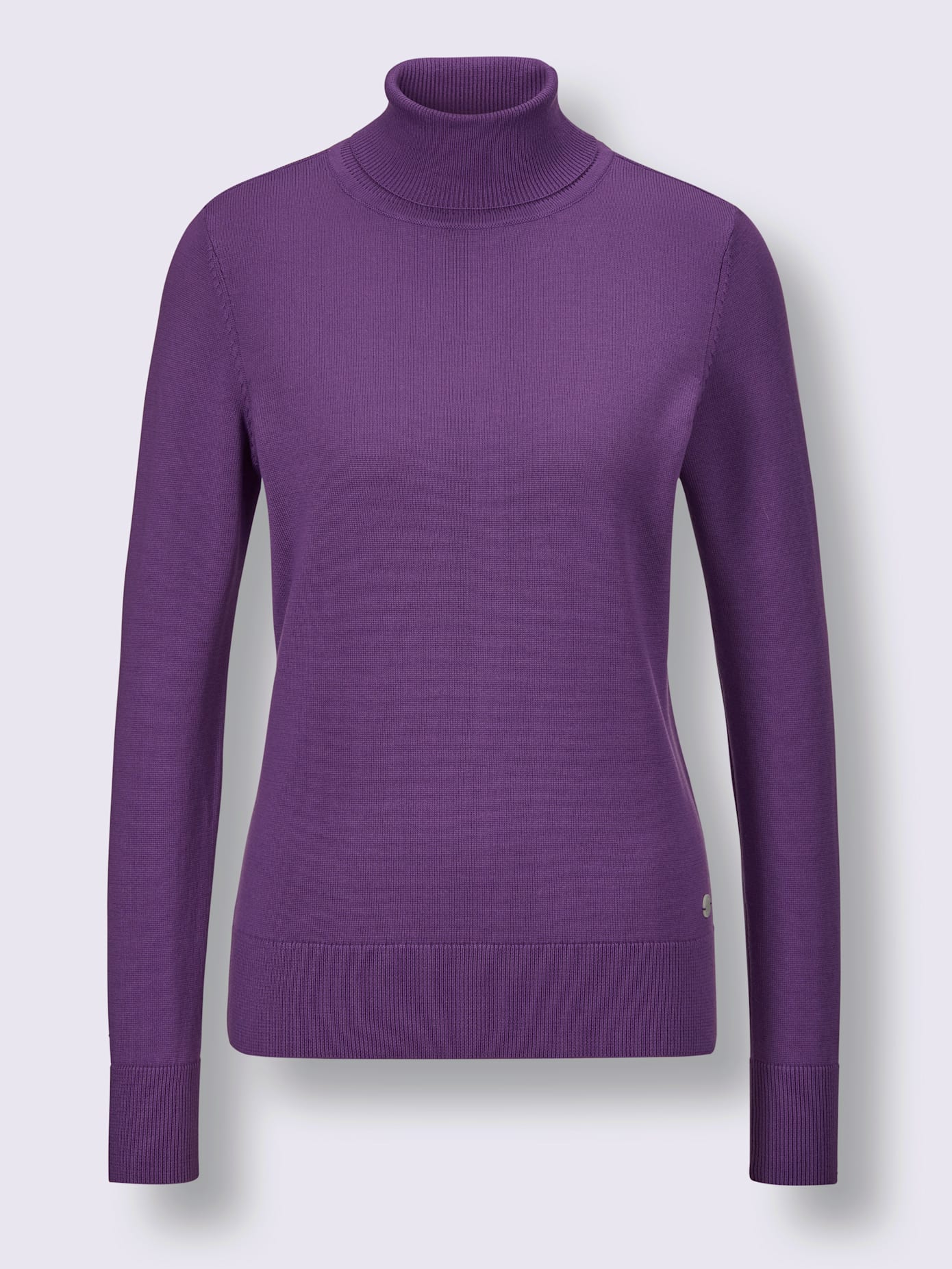 Pull en tricot fin 50% coton et 50% modal