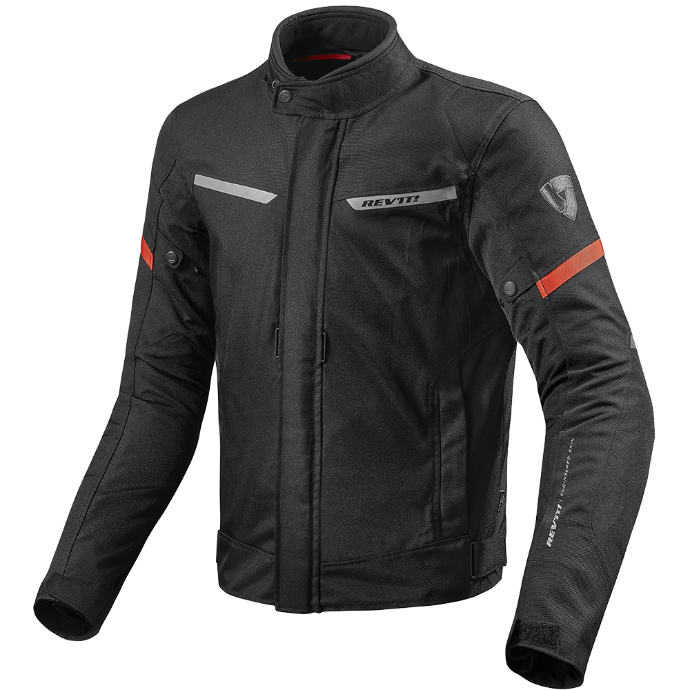 Rev'it - Blouson Lucid Noir / Rouge