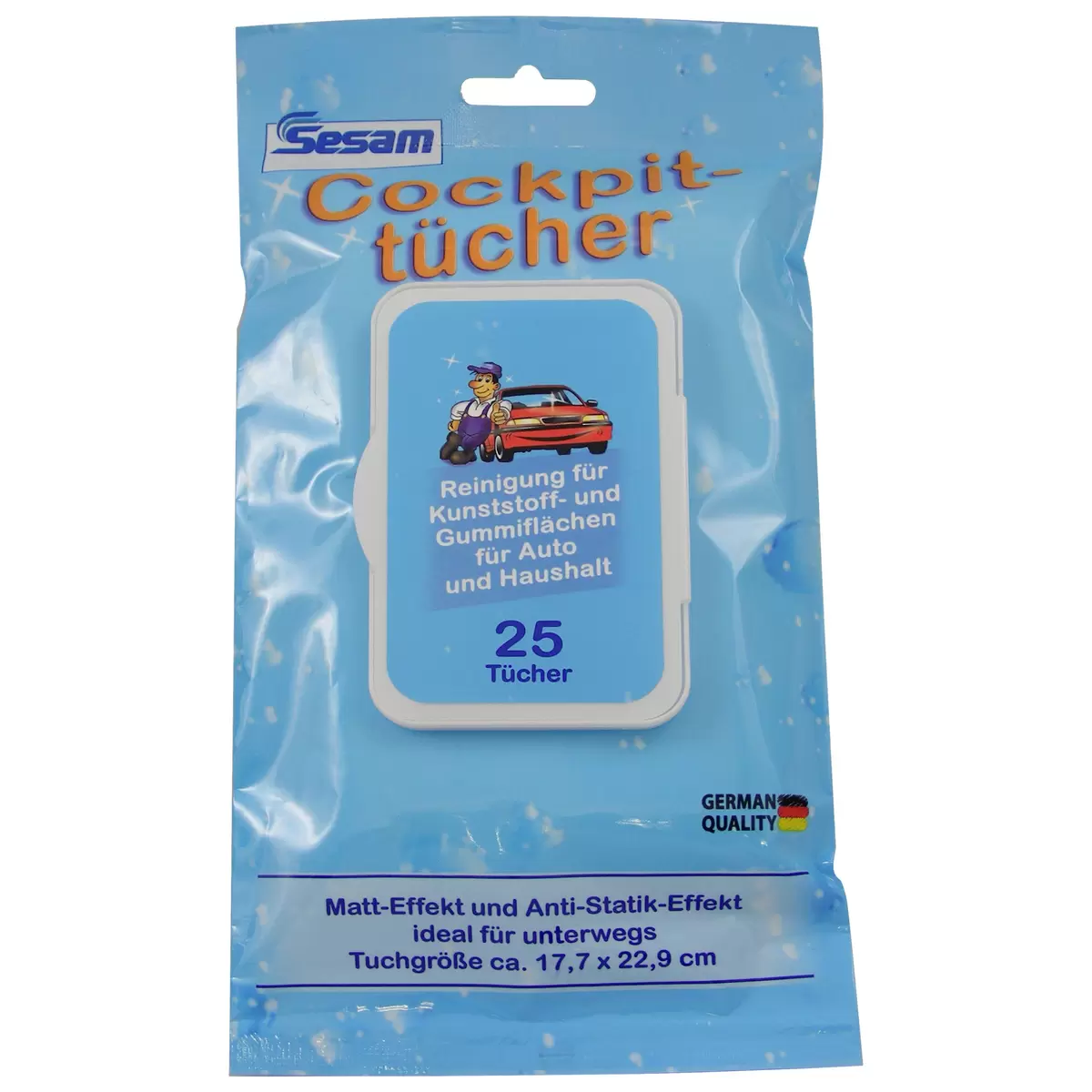Cockpitplfeger Blau