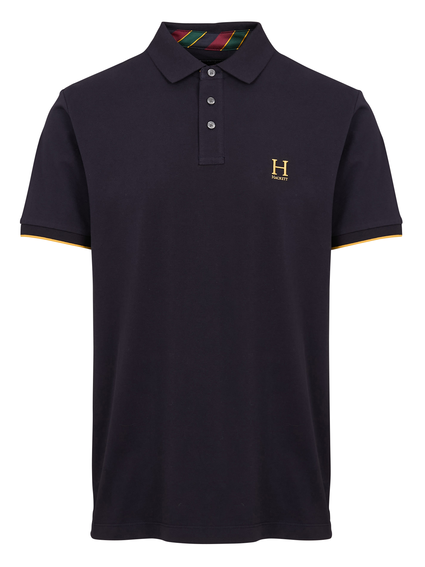 Polo droit en coton | Bleu