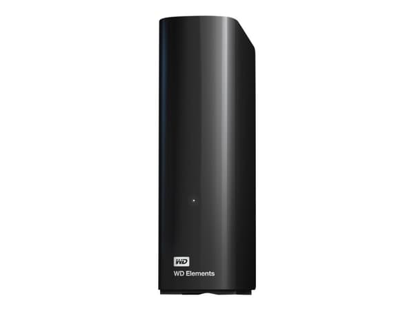 WD Elements Desktop WDBWLG0200HBK - Harddisk - 20 TB - ekstern (stasjonær) - 3.5