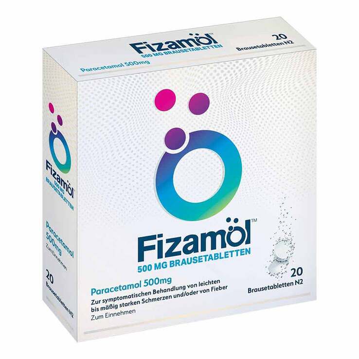Fizamol 500 mg Brausetabletten, 20 St