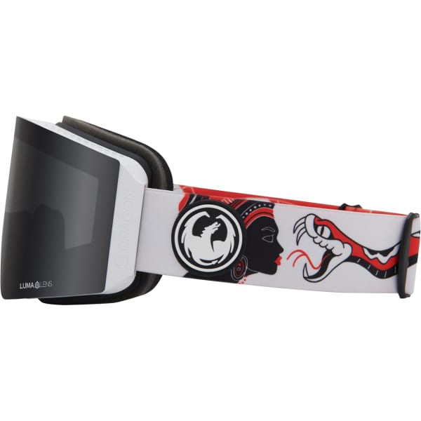 Masque de ski DRAGON RVX MAG OTG RANALTER24/LLDARKSMOKE+LLSILVERION