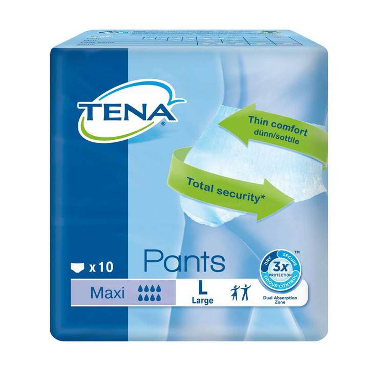 Tena Pants Maxi large Confiofit Einweghose, 4X10 St
