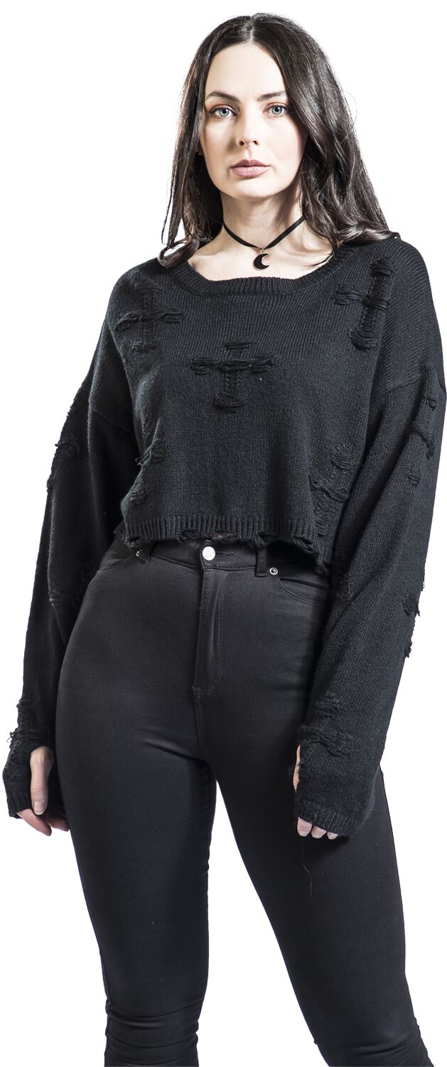 Pull Onyx Bow | Banned Pull tricoté