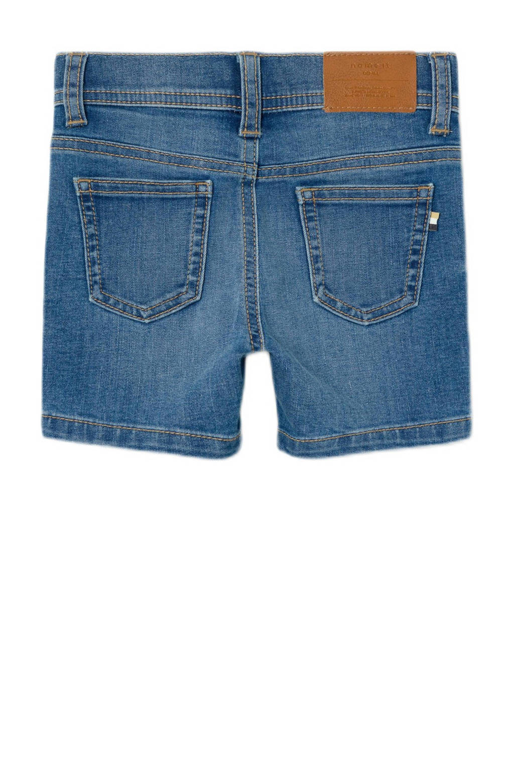NAME IT slim fit denim short NKMSILAS medium blue denim