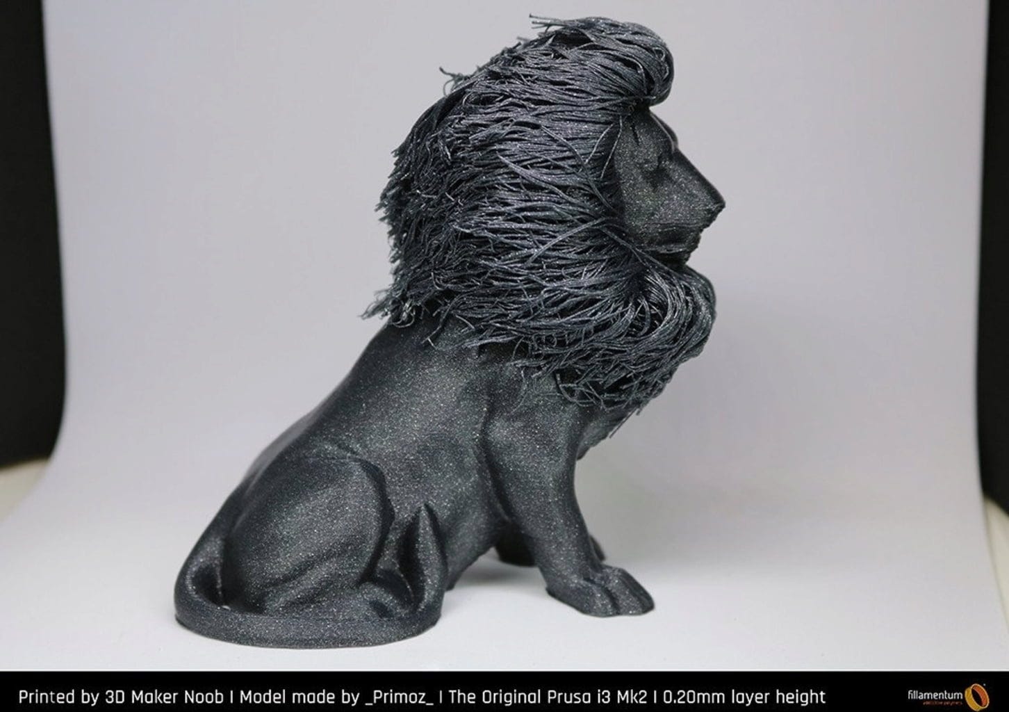 Fillamentum  PLA Extrafill Vertigo Grey, 1,75 mm / 1000 g    Hochwertiges PLA für FDM 3D Drucker in Vertigo Grey
