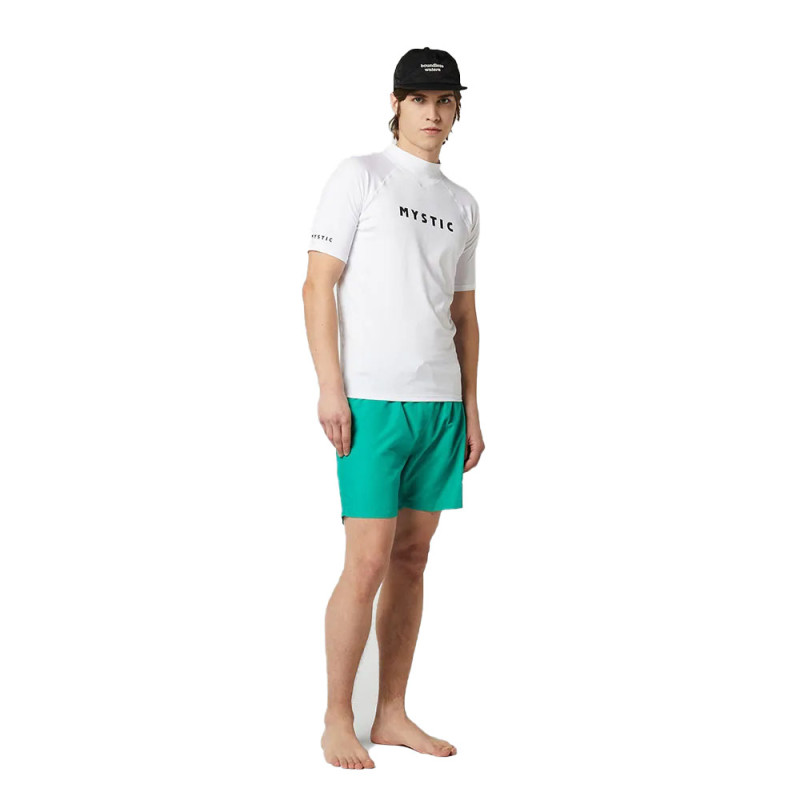 LYCRA MYSTIC STAR MANCHES COURTES BLANC 2024