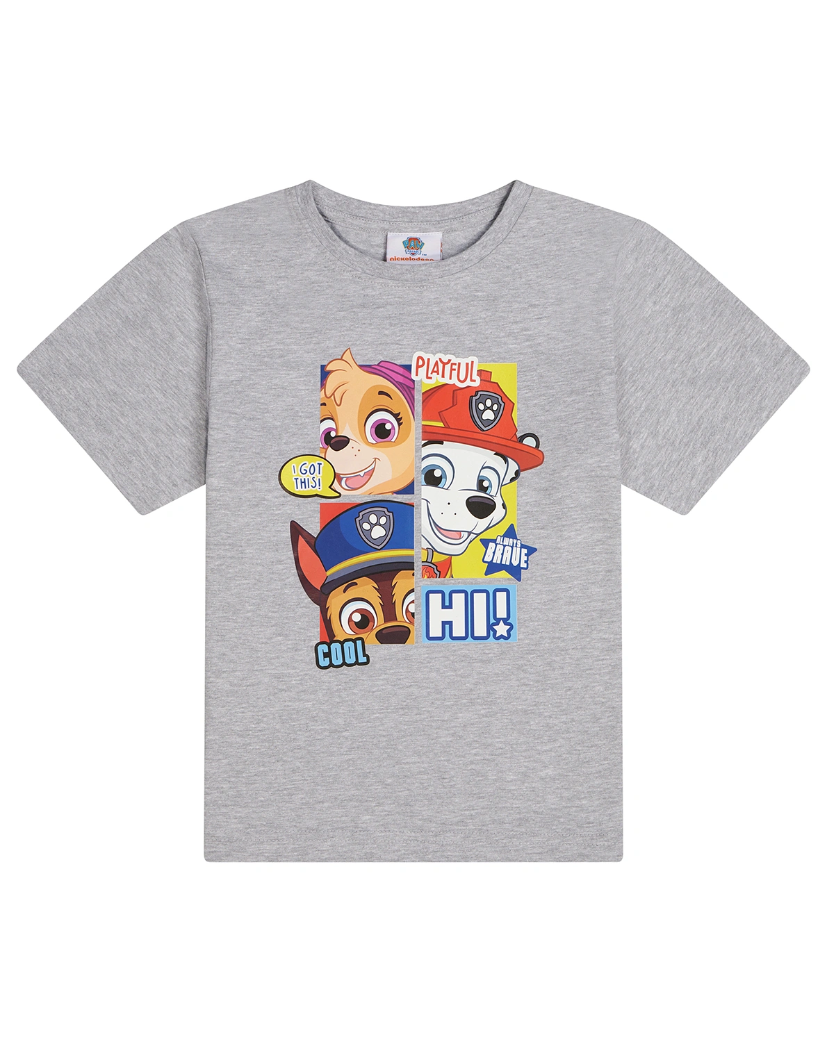 Schlafanzug PAW PATROL kurz in grey